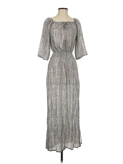 Pre-owned Lascana For Venus Casual Dress In Silver