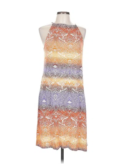 Pre-owned Lascana For Venus Cocktail Dress In Orange