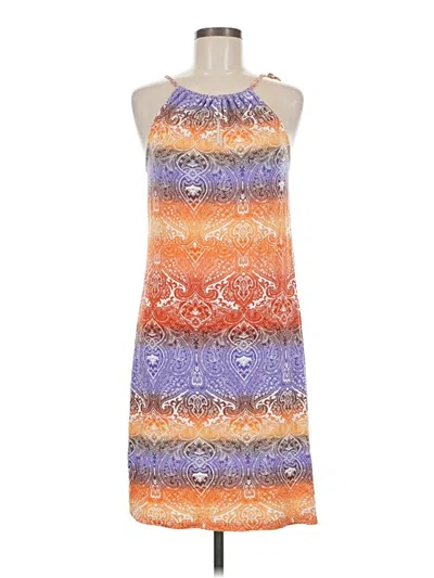 Pre-owned Lascana For Venus Cocktail Dress In Orange
