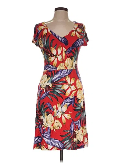 Pre-owned Lascana For Venus Cocktail Dress In Red