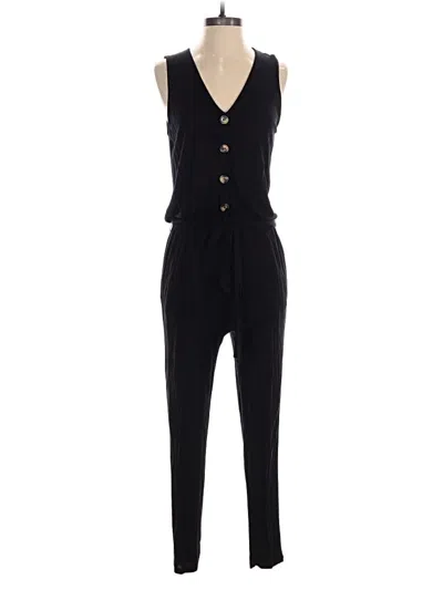 Pre-owned Lascana For Venus Jumpsuit In Black