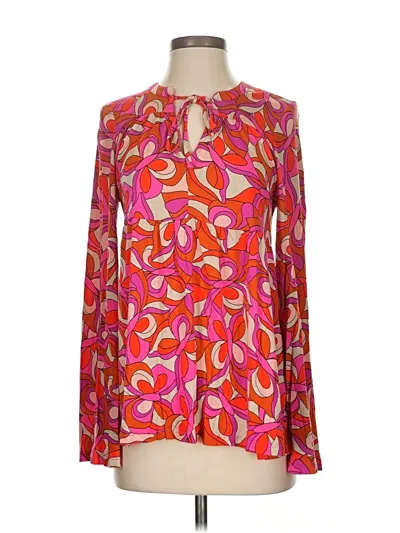 Pre-owned Lascana For Venus Long Sleeve Blouse In Pink