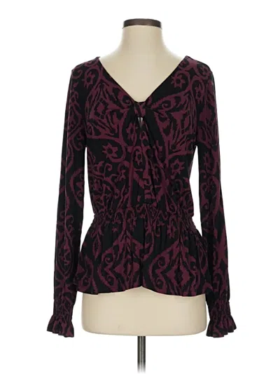 Pre-owned Lascana For Venus Long Sleeve Blouse In Pink