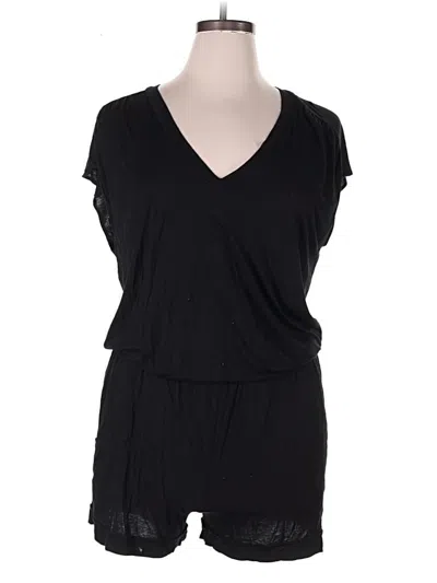 Pre-owned Lascana For Venus Romper In Black