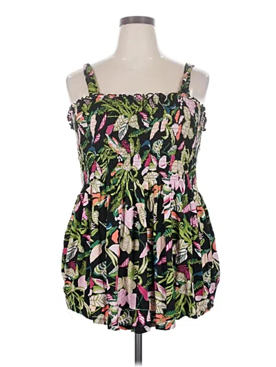 Pre-owned Lascana For Venus Sleeveless Blouse In Black