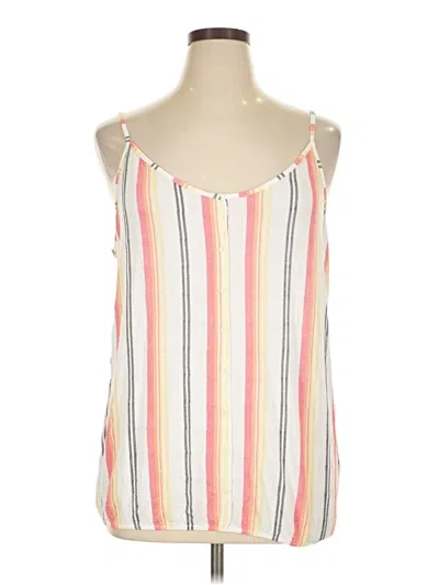 Pre-owned Lascana For Venus Sleeveless Blouse In White
