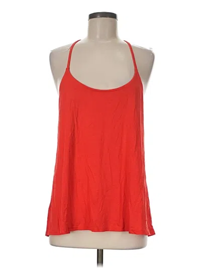 Pre-owned Lascana For Venus Tank Top Red Halter Neckline Tops