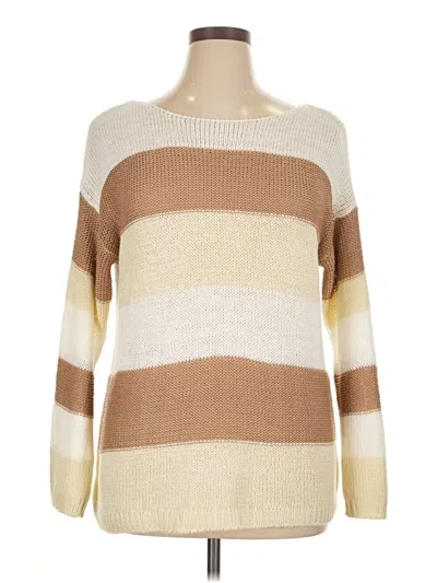 Pre-owned Lascana For Venus Turtleneck Sweater In Tan