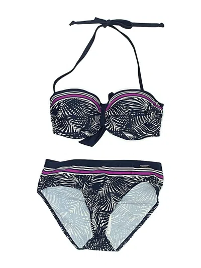 Pre-owned Lascana For Venus Two Piece Swimsuit In Blue