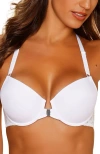 Lascana Front Clasp T-shirt Bra In White