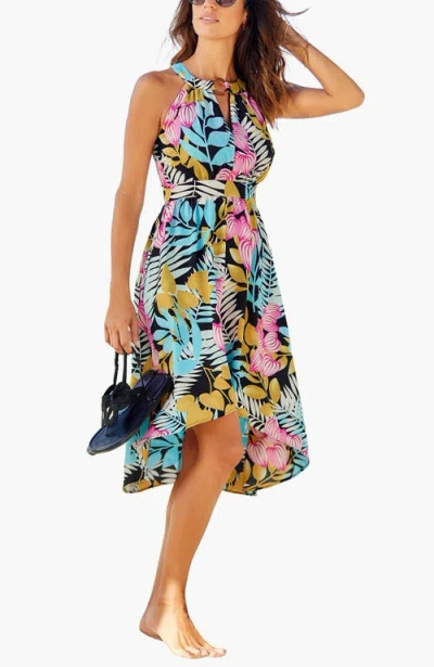Lascana High Low Cutout Dress In Multi