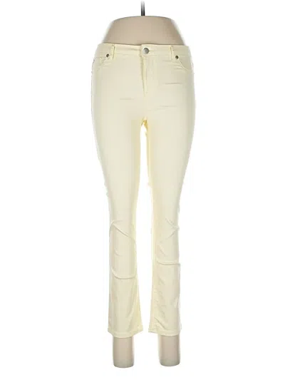 Pre-owned Lascana Jeans In Yellow