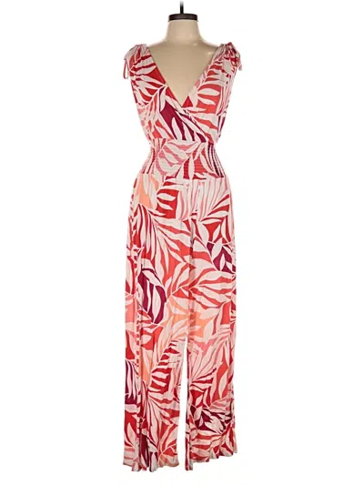 Pre-owned Lascana Jumpsuit In Red
