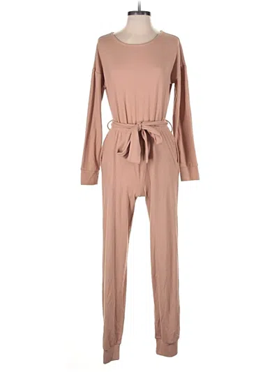 Pre-owned Lascana Jumpsuit In Tan
