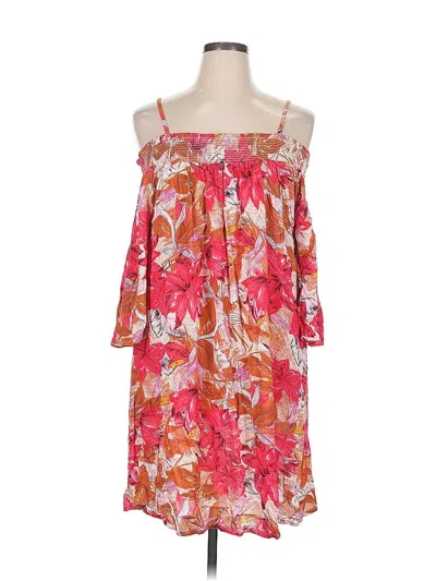 Pre-owned Lascana Kimono In Red