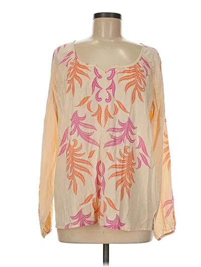 Lascana Long Sleeve Blouse In Orange