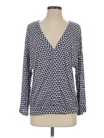 Pre-owned Lascana Long Sleeve T-shirt In Blue
