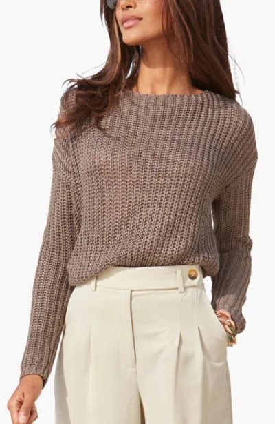 Lascana Loose Knit Sweater In Brown
