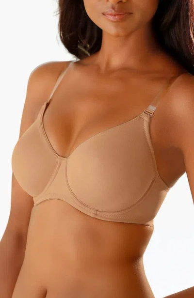 Lascana Multi Strap T-shirt Bra In Neutral