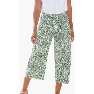 Lascana Printed Culottes In Green