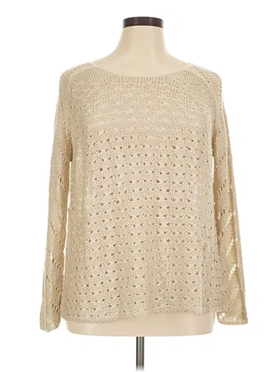 Pre-owned Lascana Pullover Sweater In Tan