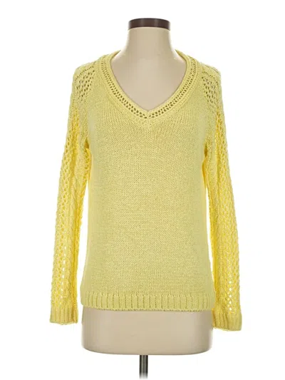 Pre-owned Lascana Pullover Sweater In Yellow