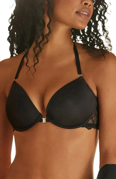 Lascana Racer Back O-chain Bra In Black