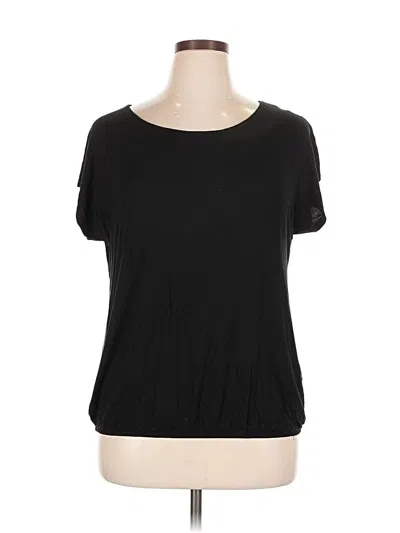 Pre-owned Lascana Short Sleeve T-shirt In Black