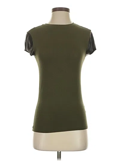 Pre-owned Lascana Short Sleeve T-shirt In Green