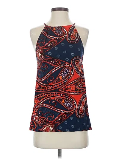 Pre-owned Lascana Sleeveless Blouse In Red