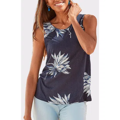 Lascana Sleeveless Tank Top In Brown