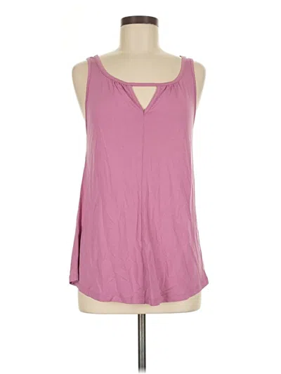 Pre-owned Lascana Sleeveless Top Pink V-neck Tops