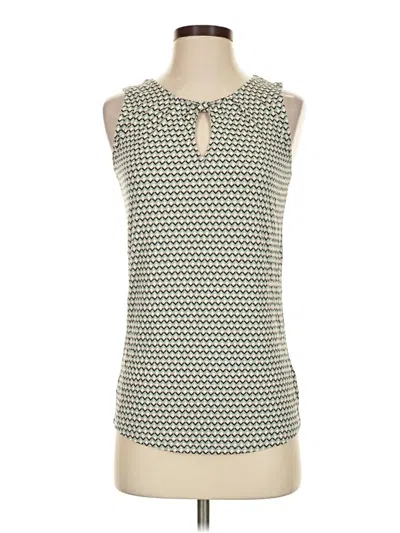 Lascana Sleeveless Top Teal Keyhole Neckline Tops