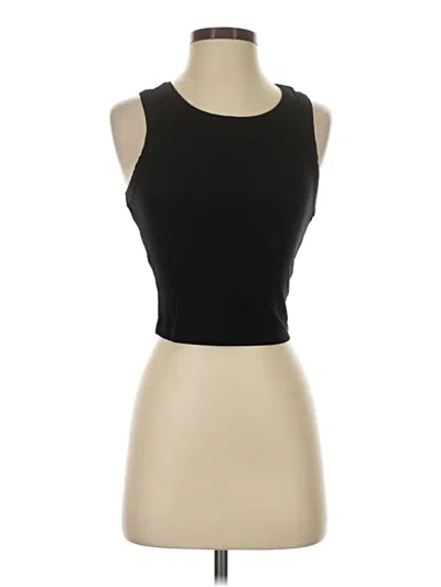 Pre-owned Lascana Tank Top Black Strapless Neckline Tops