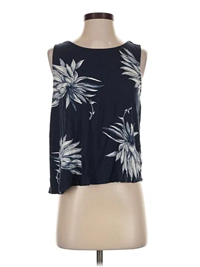 Pre-owned Lascana Tank Top Blue Strapless Neckline Tops