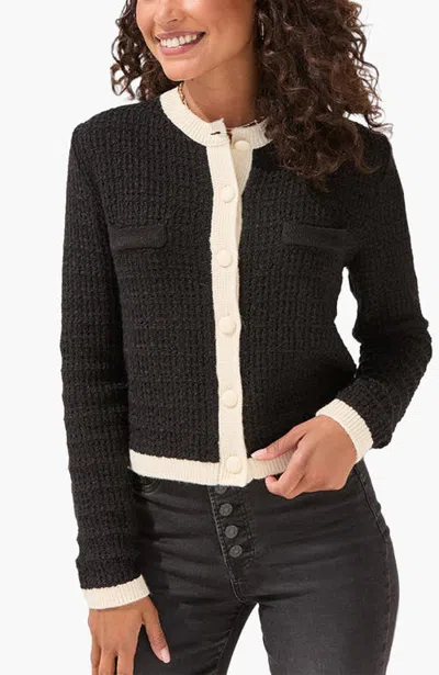 Lascana Tweed Look Cardigan In Multi