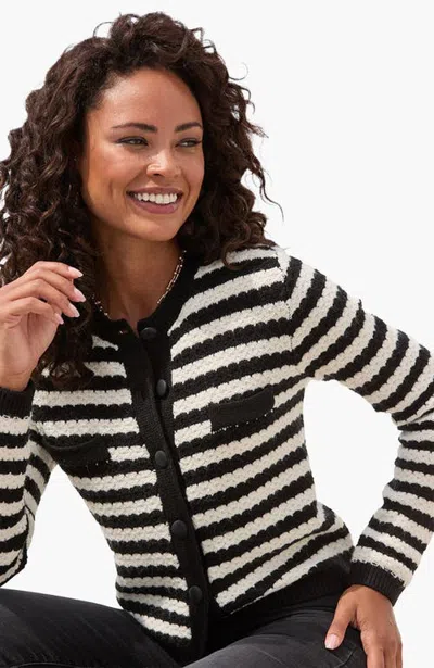 Lascana Tweed Look Cardigan In Multi