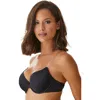 Lascana Underwire Clear Strap T-shirt Bra In Black