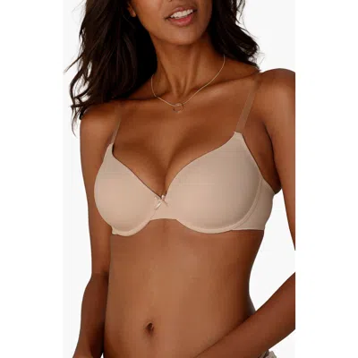 Lascana Underwire Clear Strap T-shirt Bra In Pink