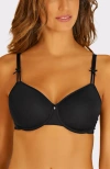 Lascana Unlined Minimizer Bra In Black