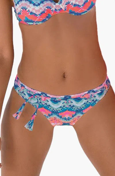 Lascana Watercolor Print Bikini Bottom In Multi