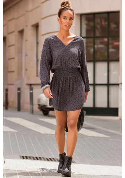 Lascana Women's Animal Print Dress In Multi