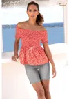 Lascana Women's Button Detail Bermuda Shorts