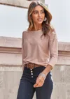 Lascana Women's Classic Ribbed Top