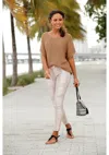 Lascana Women's Distressed Look Jeggings In Multi