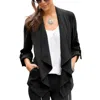 Lascana Women's Drawstring Waistband Jacket In Black