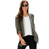Lascana Women's Drawstring Waistband Jacket In Green