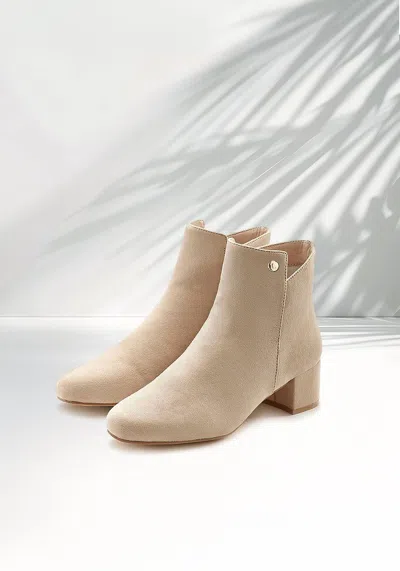 Lascana Women's Faux Suede Booties