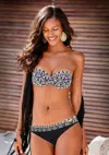 Lascana Women's Fold Over Classic Bikini Bottom