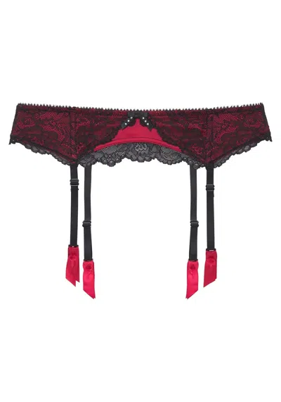 Lascana Women's Lace Detail Garter Belt In Multi